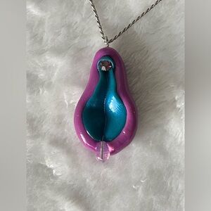 Morning Dew Yoni moon goddess pendant